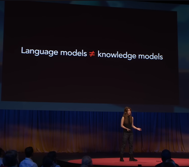 Language models != Knowledge Models